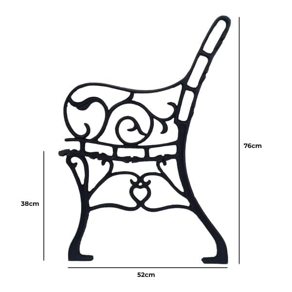 Estrutura pés de ferro - modelo frânces - Imagem 3